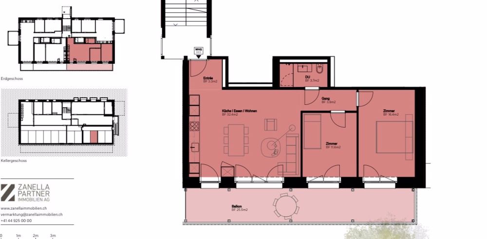 3,5-Zimmer-Erdgeschosswohnung in Thalwil - Bild 12