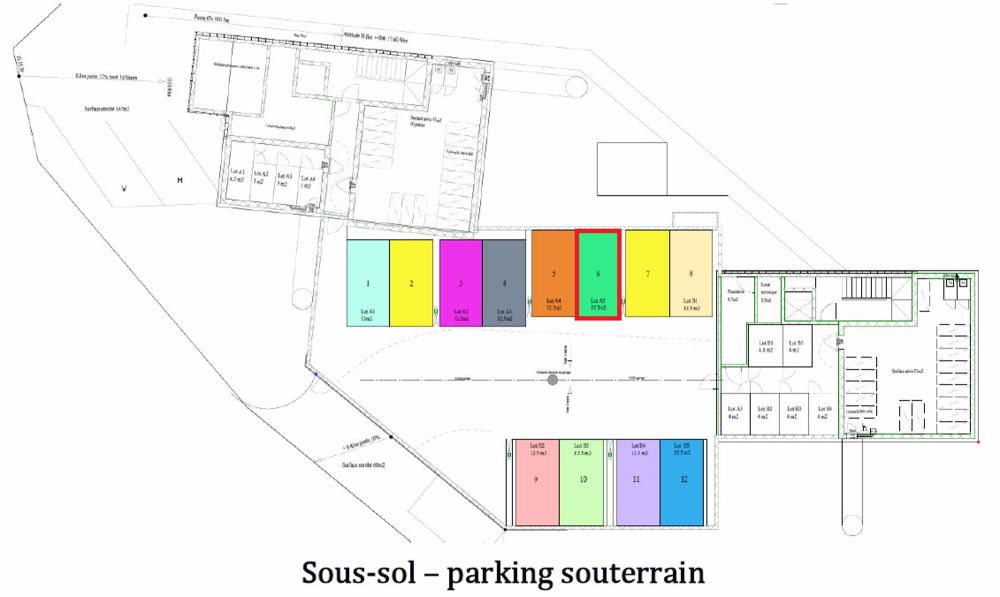 Neue 2.5-Zimmer-Wohnung, Balkon, 2. Stock mit Blick auf den See und die Alpen - Parking A5