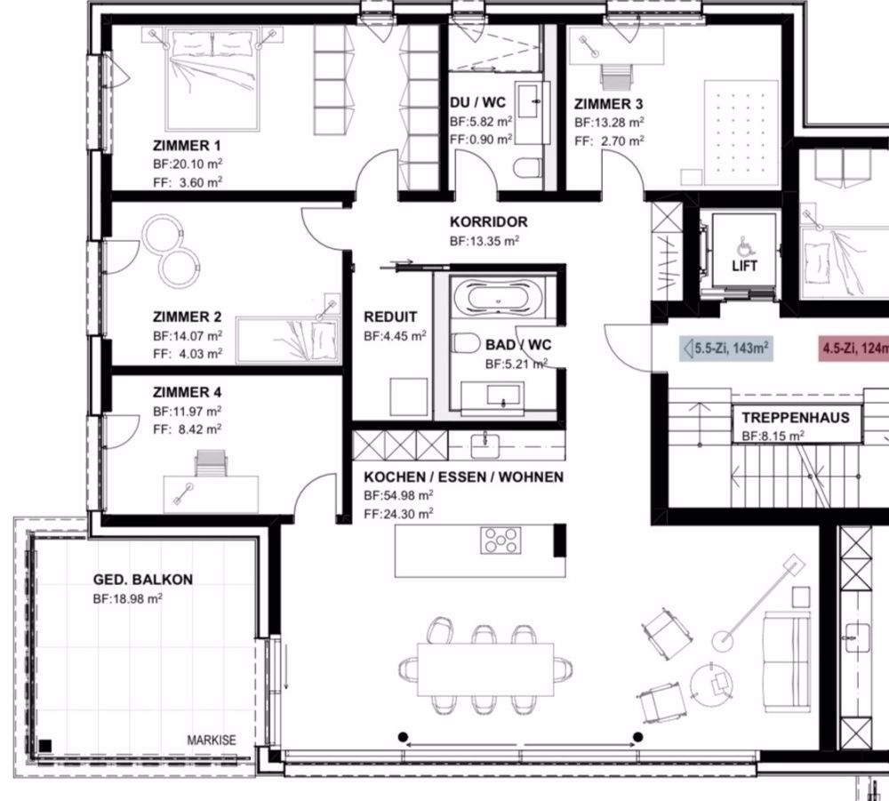 Nachmieter für neue, moderne 5,5- Zimmer Wohnung in Erlinsbach gesucht. - Bild 12