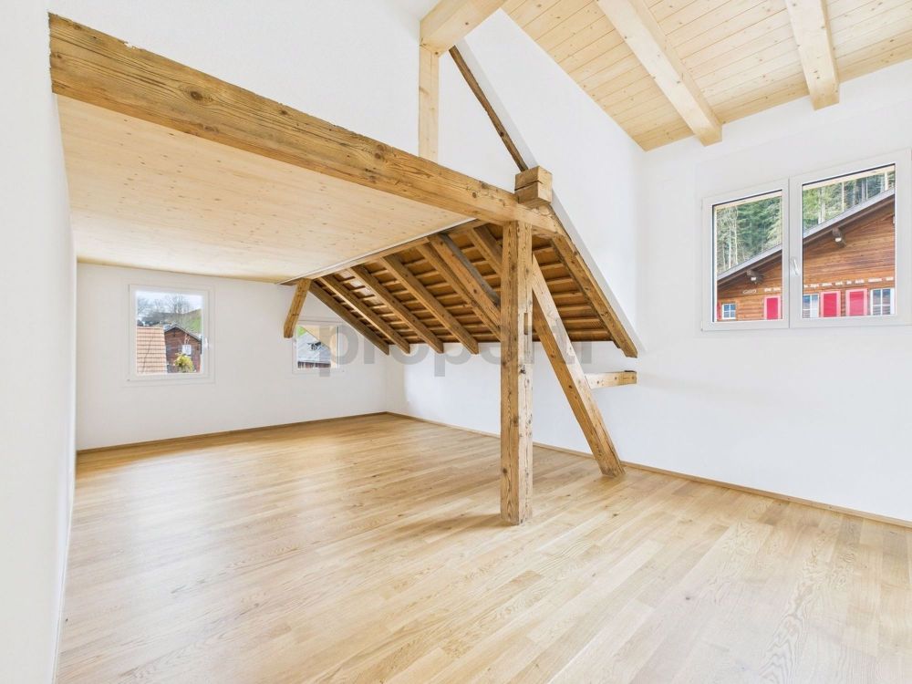 Attraktive Maisonette mit grossem Balkon in Eriz, Kanton BE - Erstvermietung (als Zweitwohnung möglich) - Bild 5