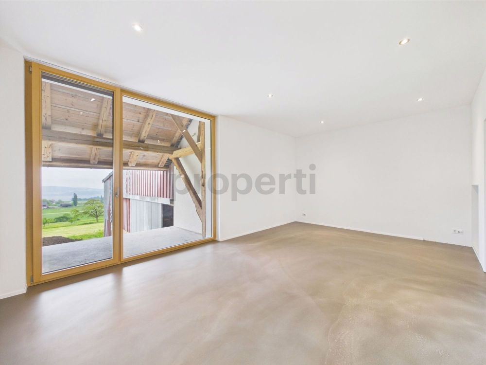 Loft de 2.5 pièces à Châtonnaye dans une ferme toute rénovée ! - Image 6