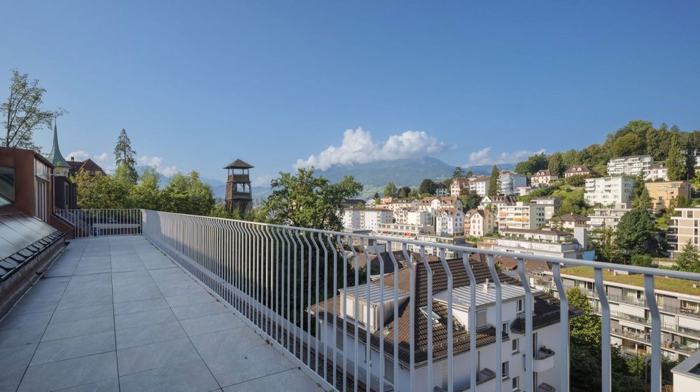 Exklusive Attikawohnung mit Panoramasicht in Luzern - Bild 8