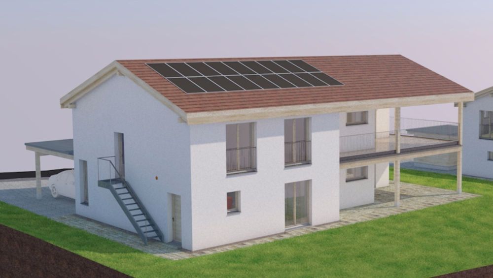 Appartement im Erdgeschoss mit superber Aussicht auf das Tal - Bâtiment A Terrasse