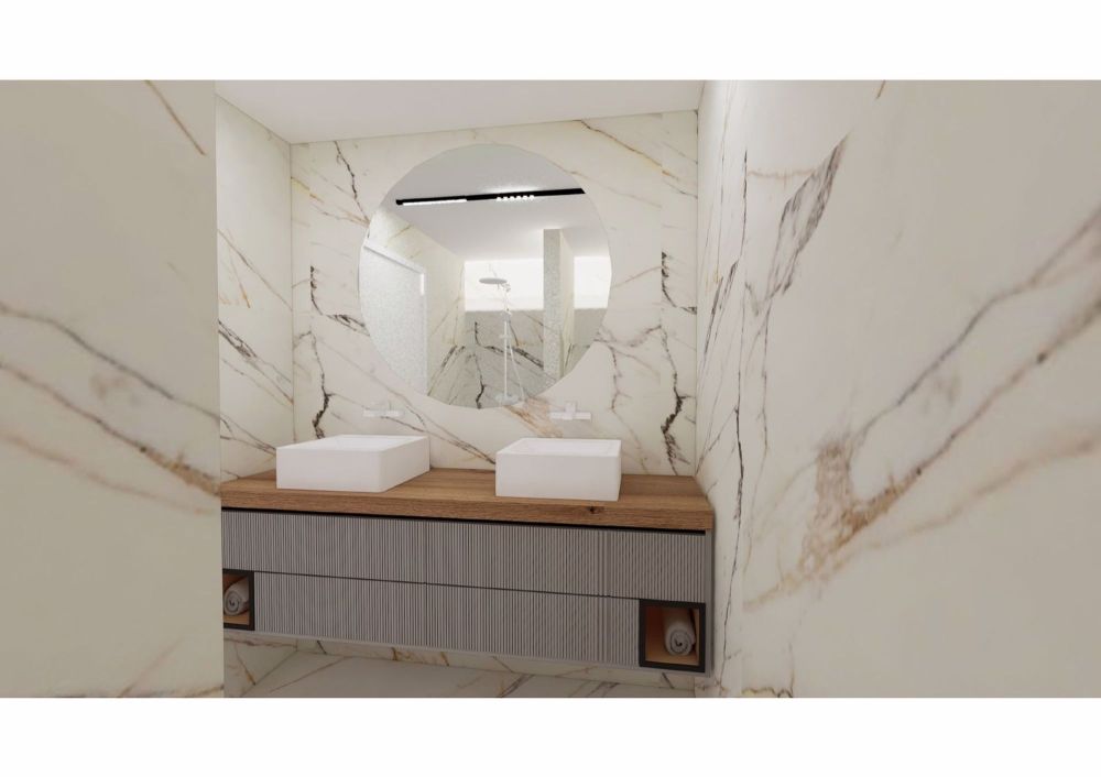 Stilvolle Terrassenwohnung mit Panoramasicht und hauseigenem Fitnessraum - Bild 9
