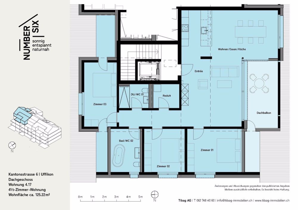 4 ½ Zimmer-Wohnung in Uffikon mieten - Bild 6