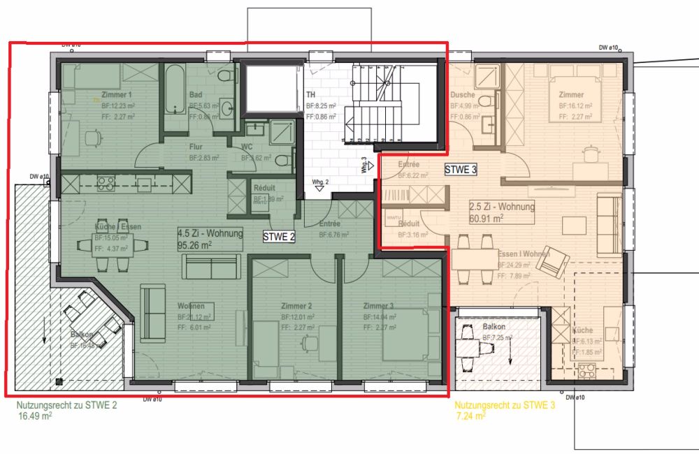 Erstvermietung: Hochwertige 4.5-Zimmer-Wohnung mit Aussicht - Bild 4