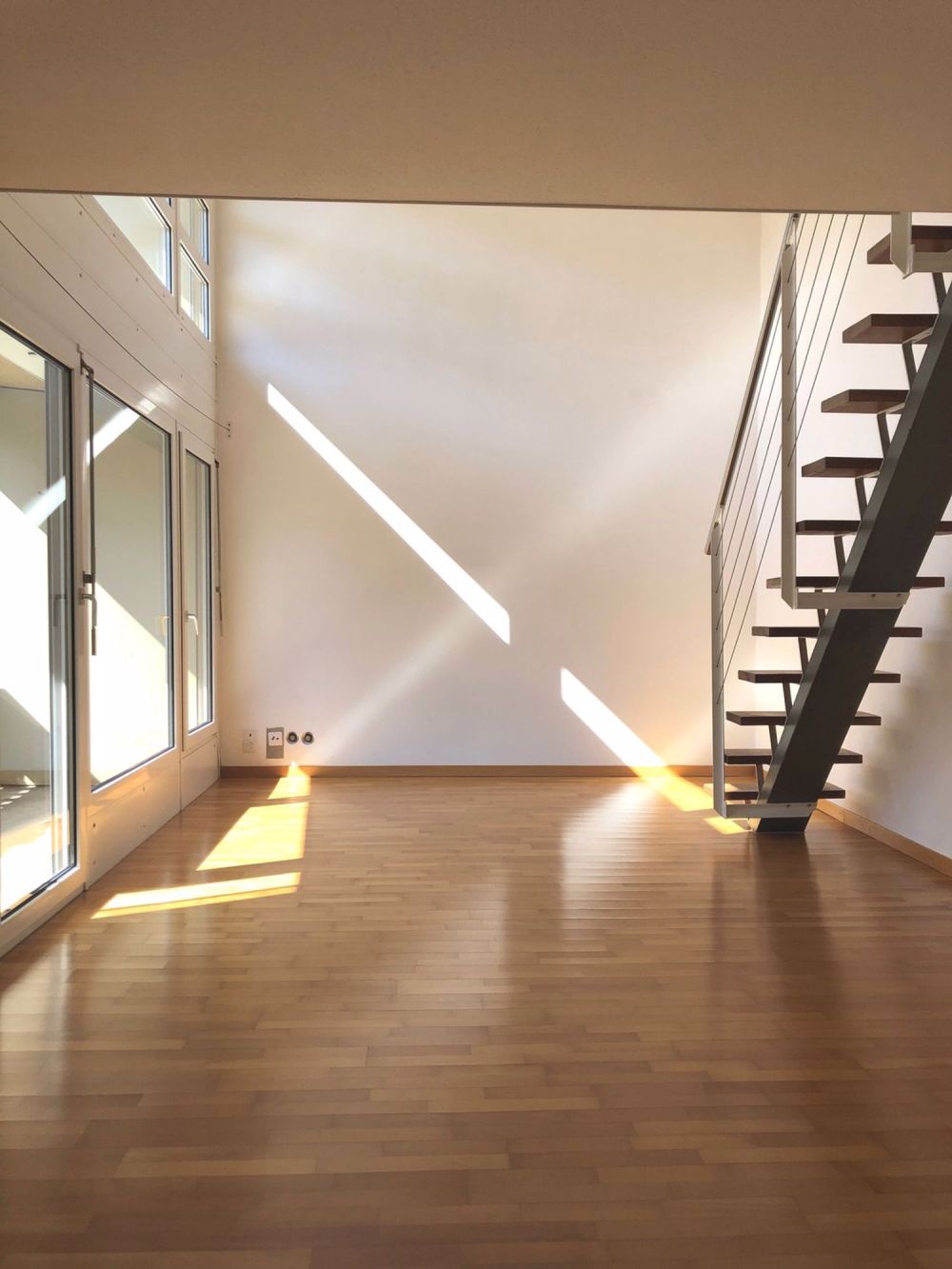 Erstvermietung nach Sanierung: 2,5 Zimmer-Maisonettewohnung und Umzugsgutschein - Wohnzimmer