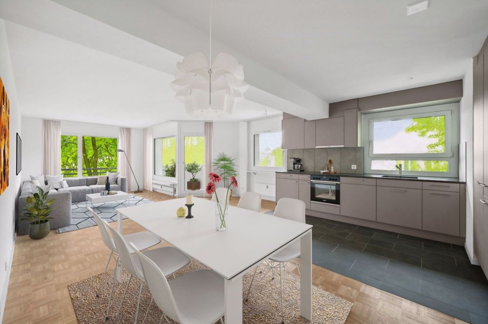 Grosszügige, frisch sanierte 2.5-Zimmerwohnung an bester Lage - Bild 4