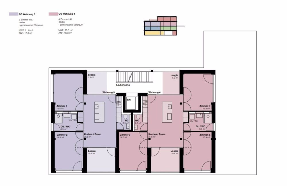 4 Zimmer-Wohnung in Windisch mieten - Bild 8
