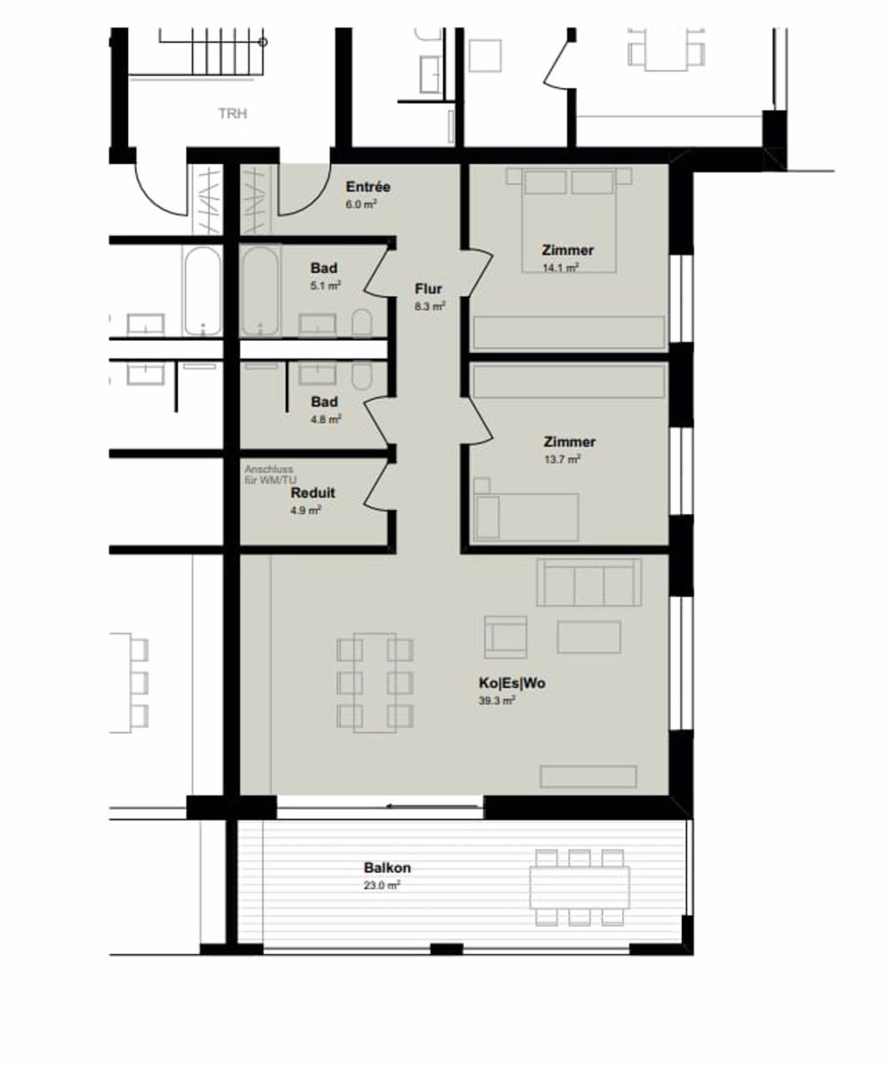 Erstbezug 3.5-Zimmer Wohnung - W08 - Bild 7