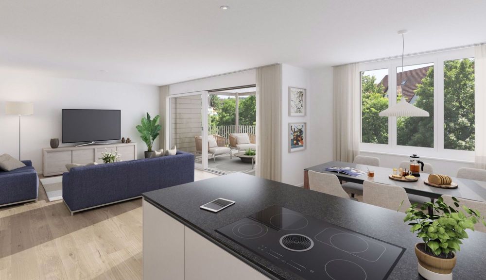 Neubauwohnung im Zentrum von Bottighofen - Bild 3