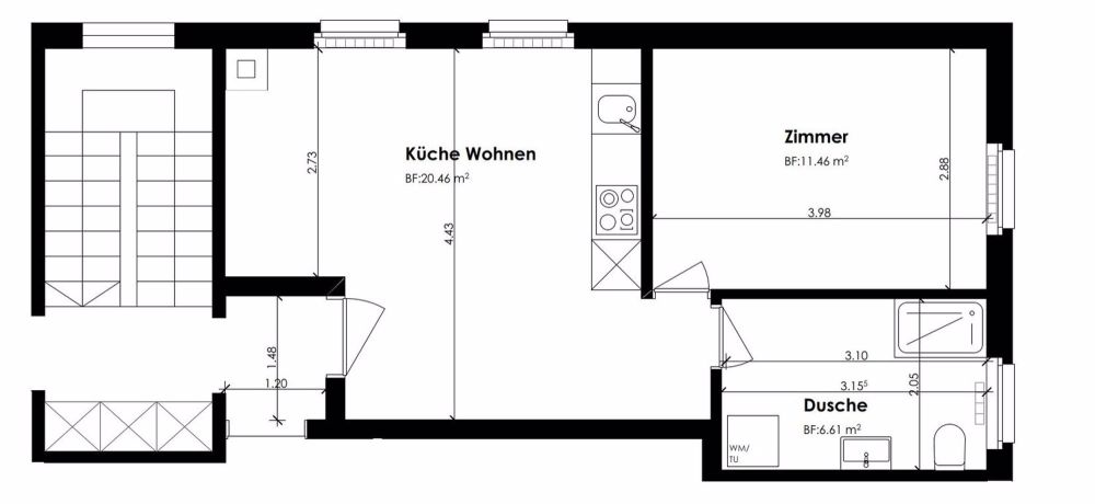 Total neu sanierte Wohnung - Bild 2