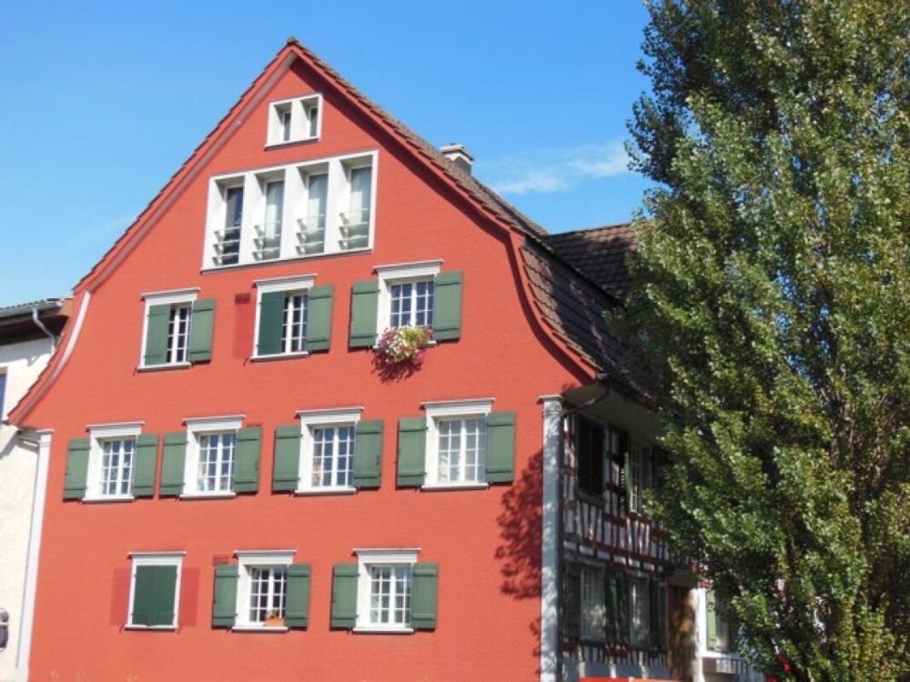 Schöne 2-Zi-Wohnung in historischem, renoviertem Riegelhaus - Bild 1