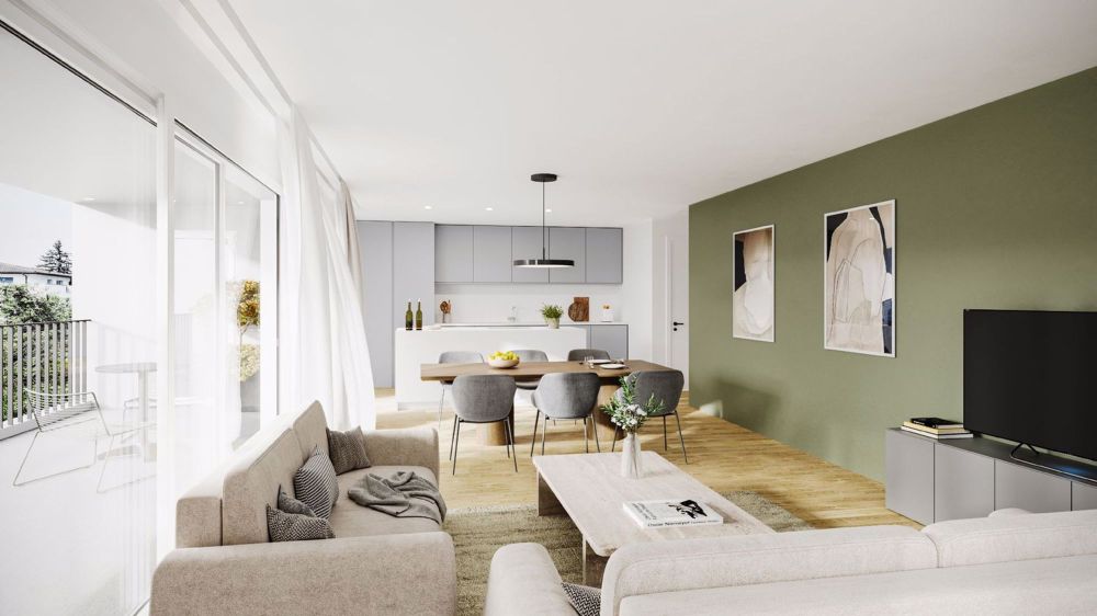NEUBAU - 4.5-Zimmerwohnung im Attikageschoss mit 160m2 Terrasse - Bild 4