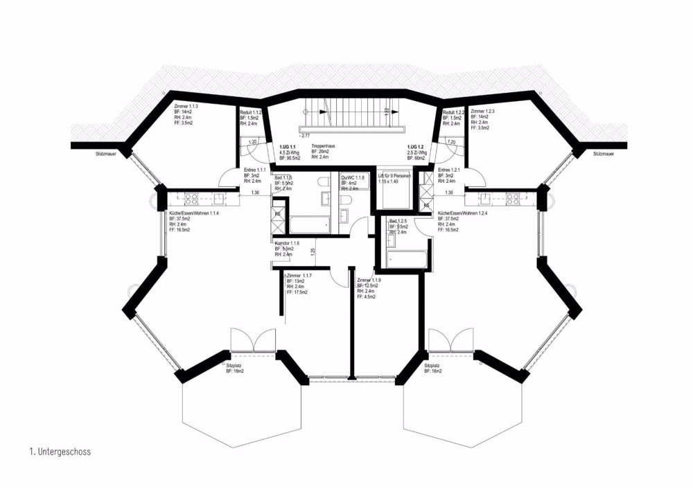 Praktische 2.5 Zi.-Whg. mit Gartensitzplatz in Neubau - Bild 6