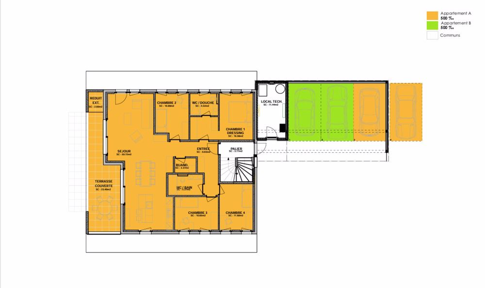 Votre Havre de Paix à Corserey - Appartement neuf 5.5 pièces à louer - Bild 11