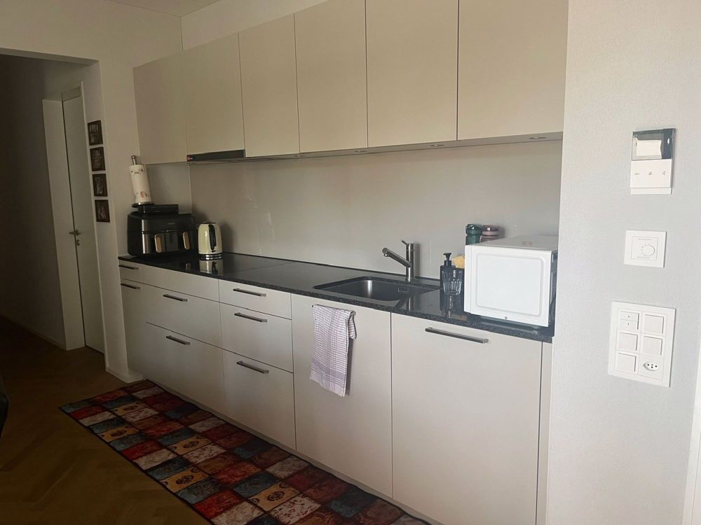 Nachmieter gesucht Modernes 4.5-Zimmer Neubau-Wohnung mit Blick auf die Festung Aarburg - Küche