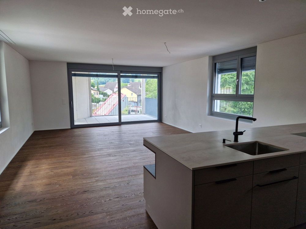 Moderne 4.5-Zimmer-Neubau-Wohnung mit Garage in Gachnang - Bild 1