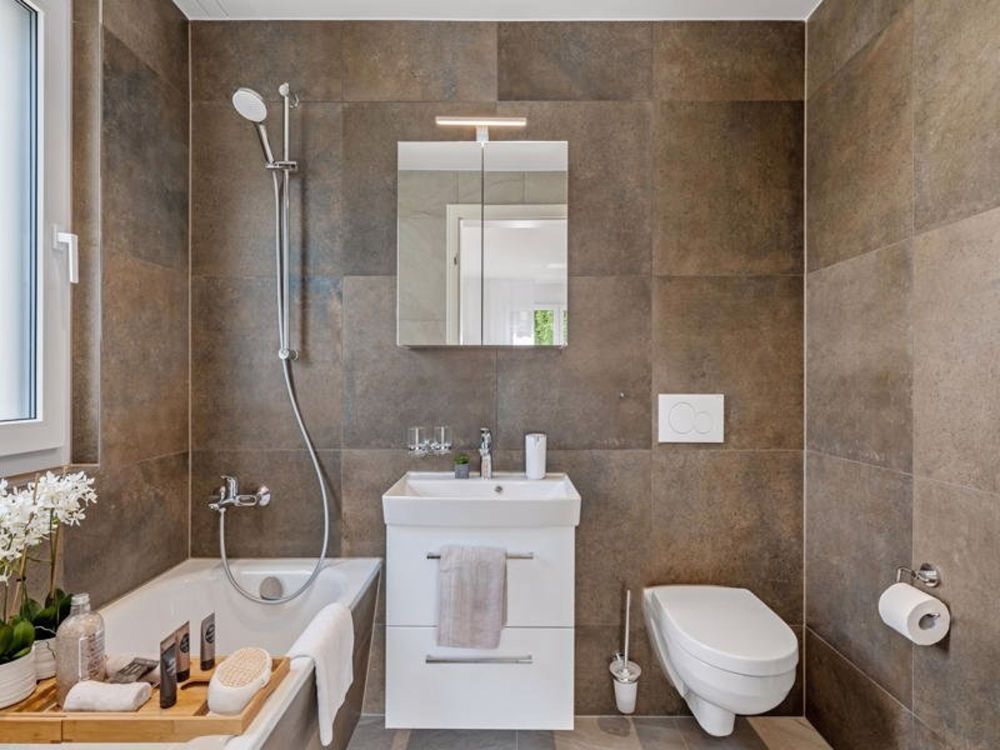 Willkommen im neuen Zuhause - Badzimmer