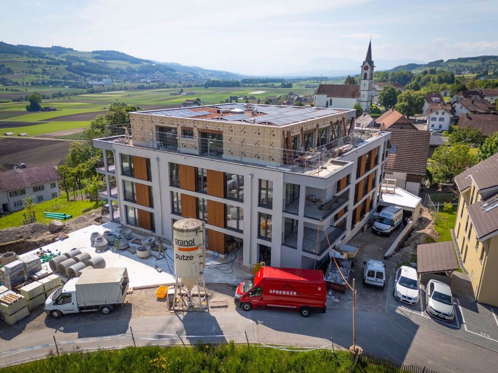 Zu vermieten moderne 5.5-Zimmerwohnung in Reitnau mit Panoramablick - Bild 3