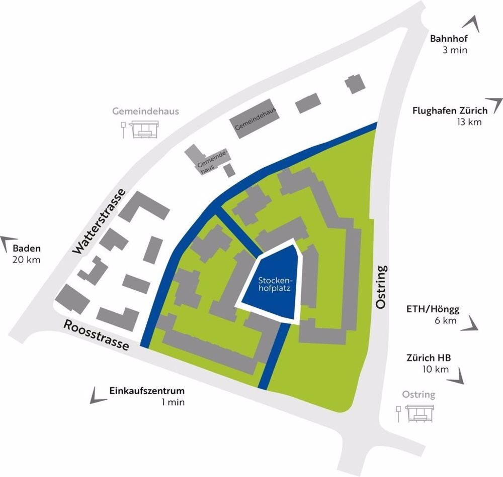 Grosszügige, helle und preiswerte 4.5 Zimmer Familienwohnung im Neubau im Zentrum von Regensdorf - Bild 11