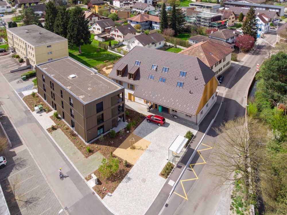 Maisonettewohnung in Möhlin - Aussenansicht