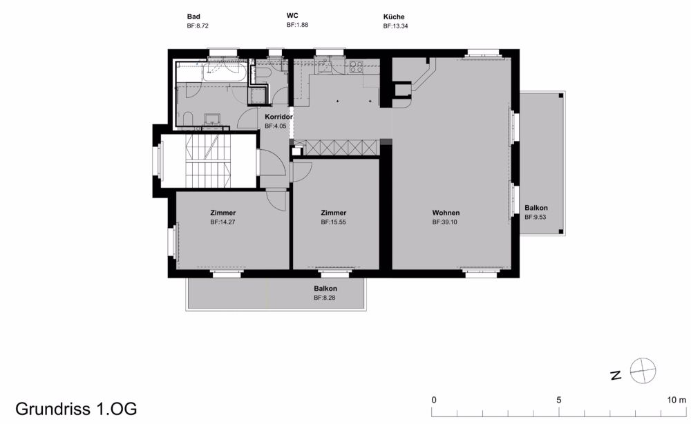 Erstvermietung! Grosse 3.5-Zimmer-Gartenwohnung (EG / 97 m2) in Schlieren - Bild 5