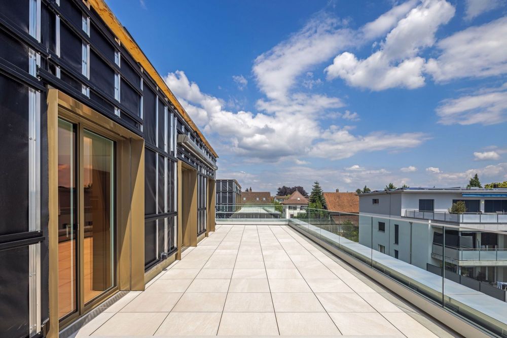 zentral und nachhaltig wohnen am Solarweg - Terrasse