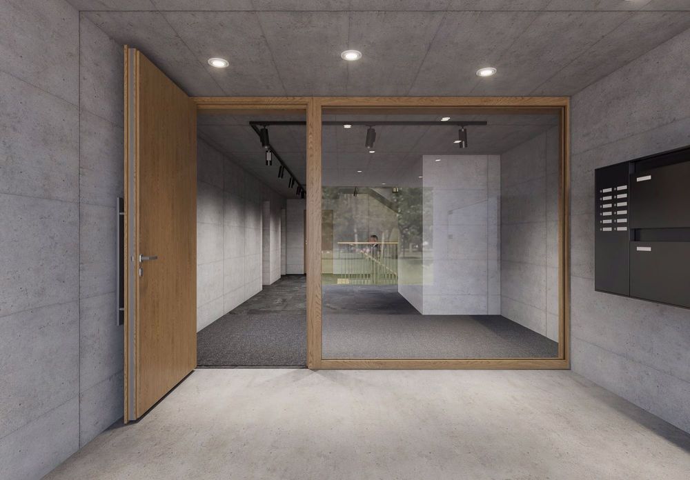 Design trifft Natur - Ihr Rückzugsort mit Parkblick - Eingangsbereich