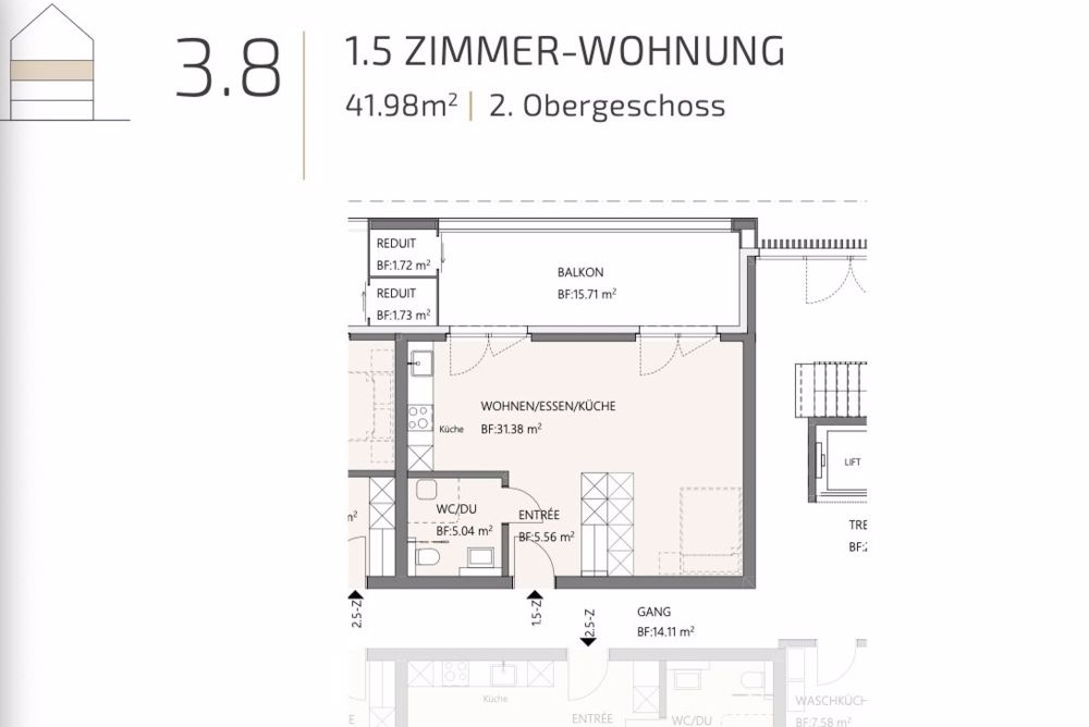 2 ½ Zimmer-Wohnung in Brittnau mieten - Bild 7