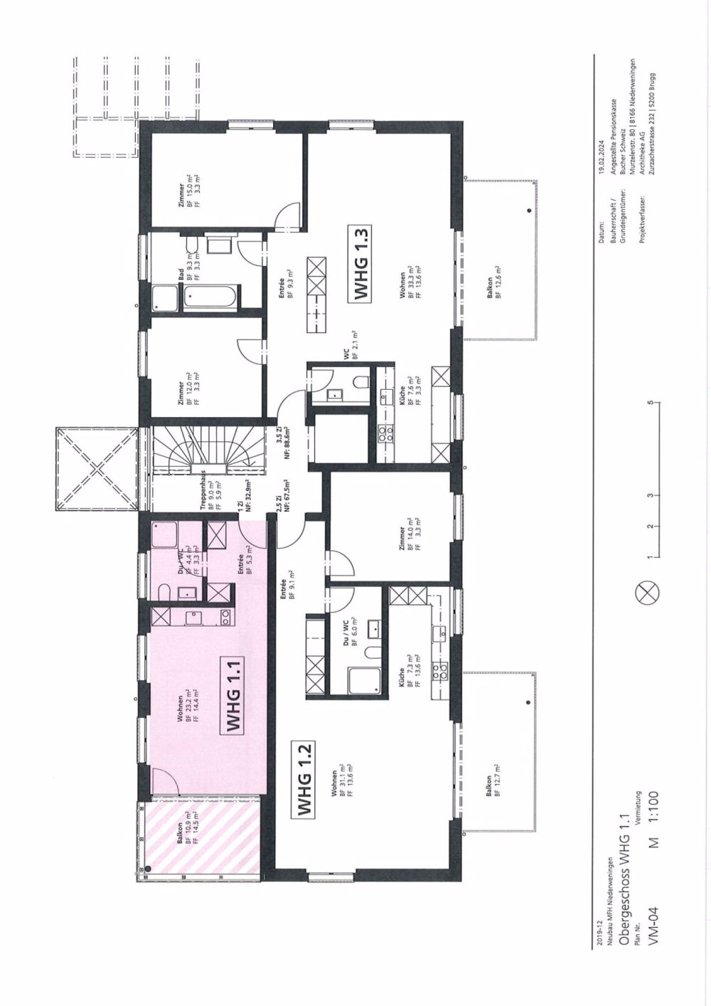 Moderne 1.5-Zimmerwohnung in Niederweningen - Bild 2