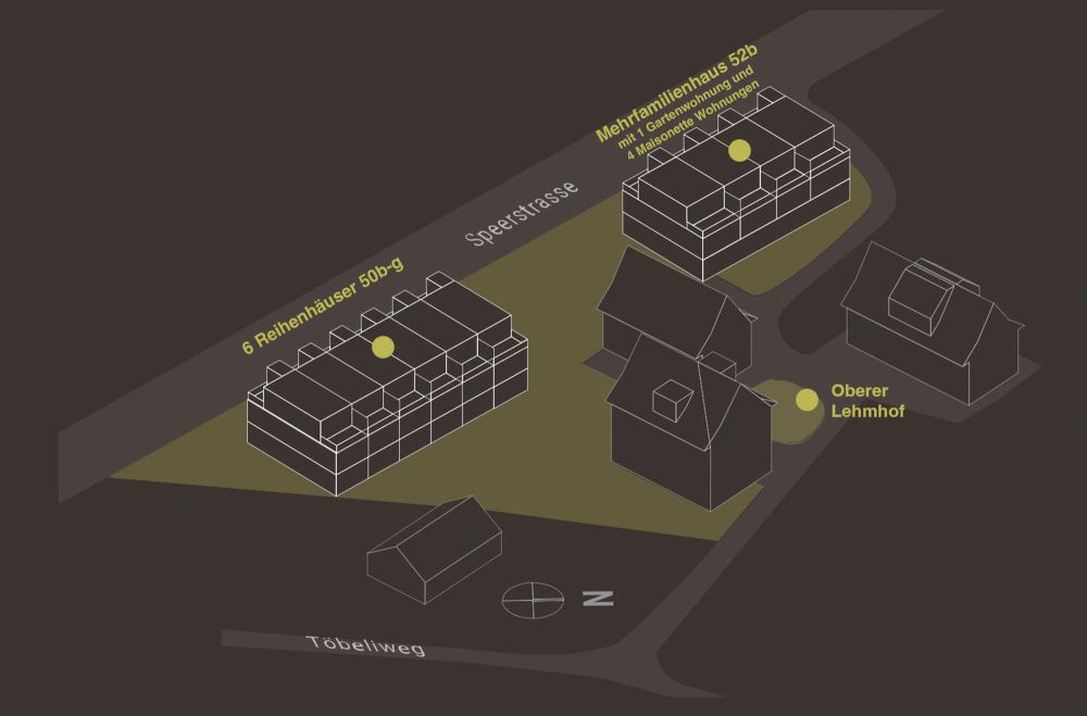 Neubauprojekt "Wohnen am Töbeliweg" - exklusive 5.5-7.5 Zimmer Reihenhäuser - Bild 13