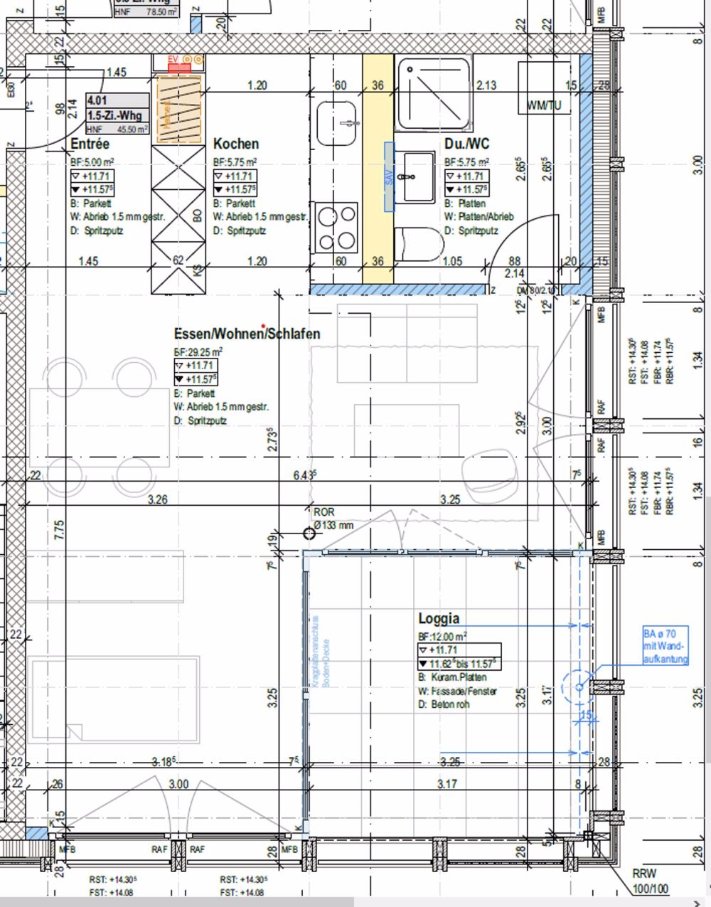 Wohnen am Ilfiskreisel - helle 3.5-Zimmerwohnung - Bild 7