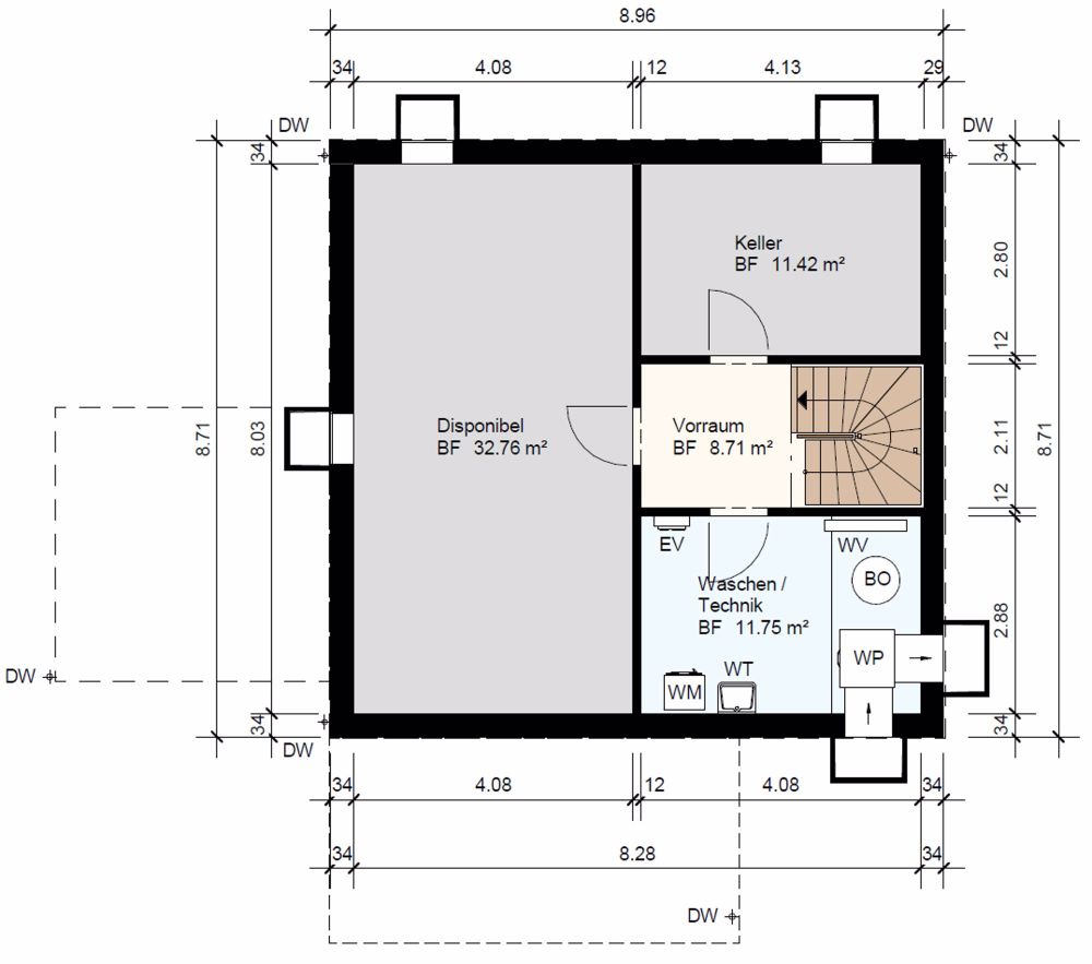Neubau 8 Einfamilienhäuser in Auenstein - Wohnen an der Aare (EFH 1 + EFH 6 + EFH 8 reserviert) - Bild 7