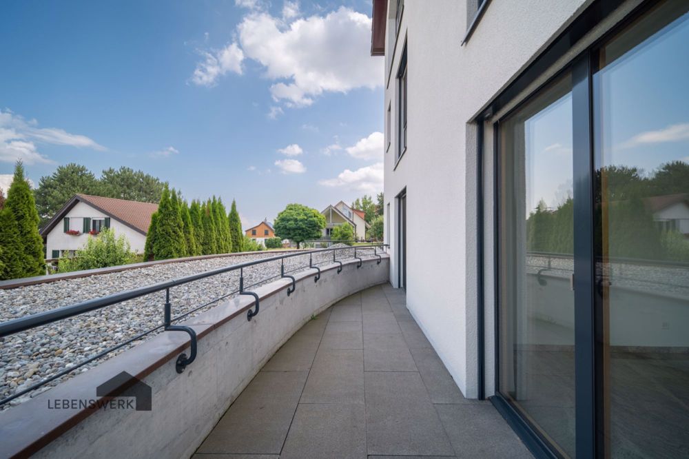 Exklusives Wohnen am Arenenberg Design trifft Lebensqualität - Terrasse mit Seesicht