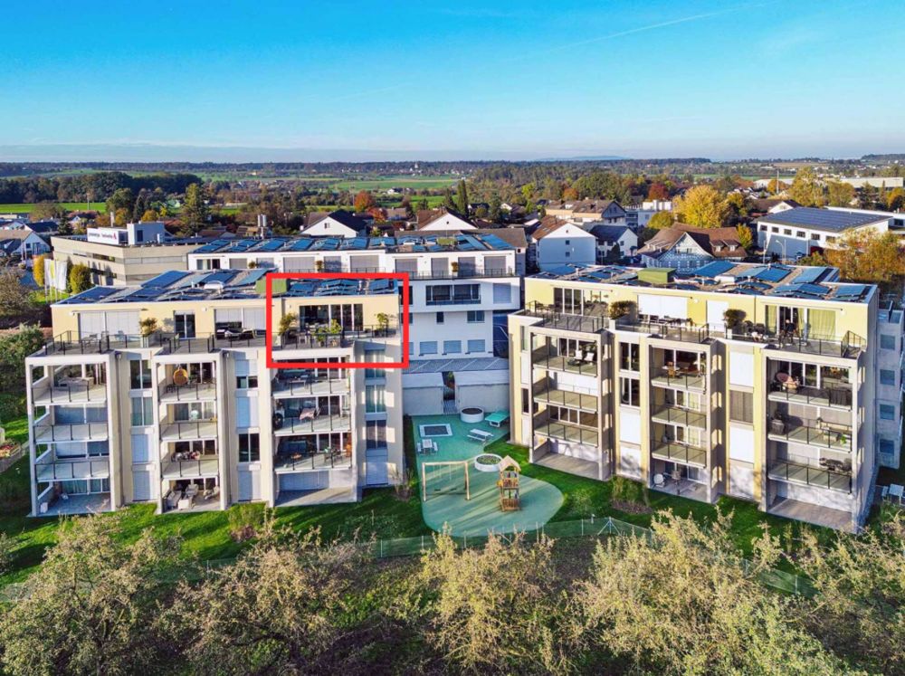 Neubau 3.5 Attikawohnung mit Terrasse - Bild 2