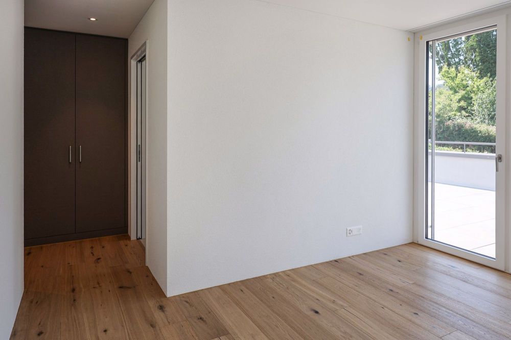 Erstbezug: grosse Attikawohnung im Eigentumsstandard mit exklusivem Ausbau - Schlafzimmer 1.1