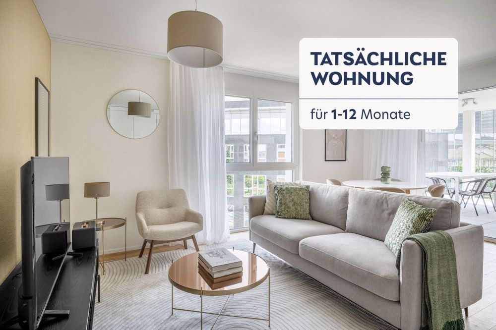 3 Zimmer-Möblierte Wohnung in Kloten mieten - Bild 1