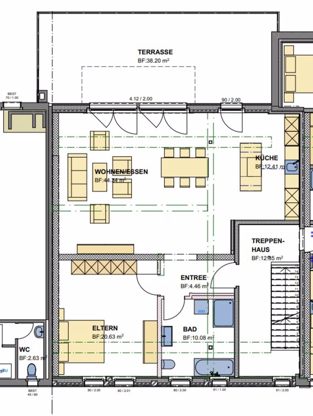 Moderne 2.5-Zimmer-Loftwohnung in Neubau mit Balkon - Bild 2