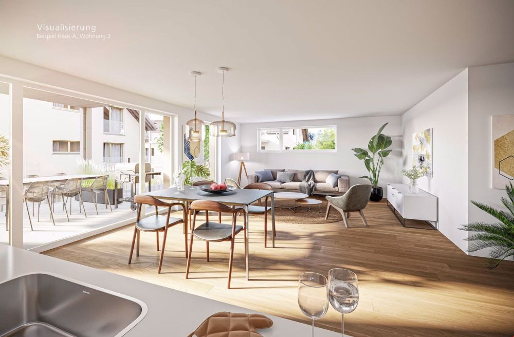 Neubau einer wunderschönen 3.5 Zimmer Dach-Wohnung mit Loggia - Bild 5