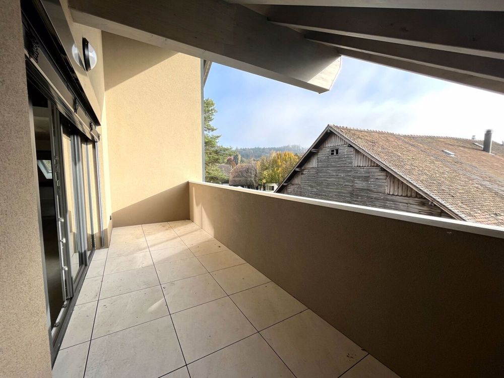Neuf - Magnifique 3.5 pièces avec mezzanine à Assens - Balcon attique