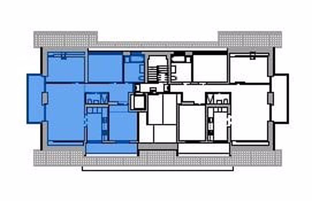 Erstvermietung nach Totalsanierung - 4.5 Zimmer-Dachwohnung - Lage innen