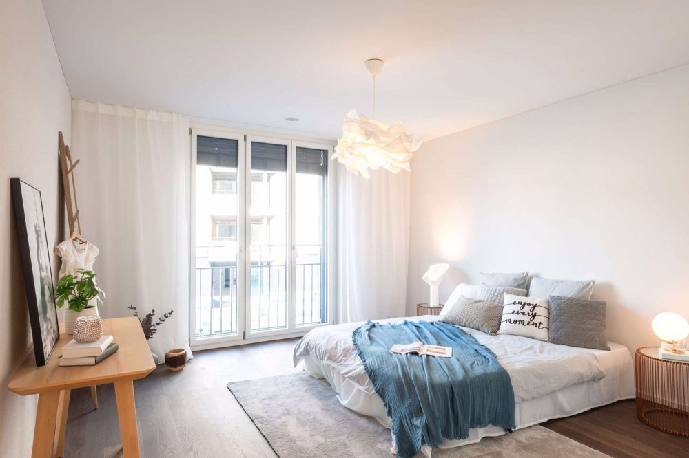 3.5-Zimmer Neubauwohnung in der Überbauung «7 Lerchen» - Ihr modernes Zuhause in Kloten - Lerchen Kloten_2.5 Zimmerwohnung_Schlafen_1
