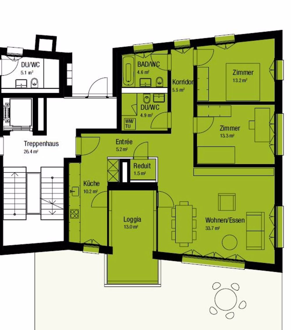 3 ½ Zimmer-Wohnung in Aesch mieten - Bild 5