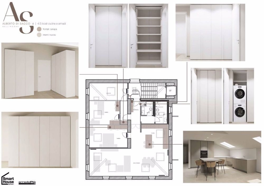Dachwohnung 4,5 Zimmer möbliert und klimatisiert, komplett renoviert, Erstbezug - Bild 3
