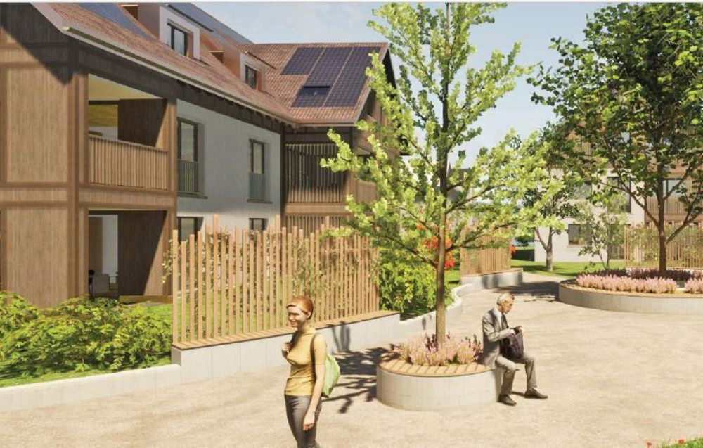 Erstvermietung 4 1/2 Zimmer-Wohnung im gehobenen Eigentumsstandard - Gemütlicher Innenhof