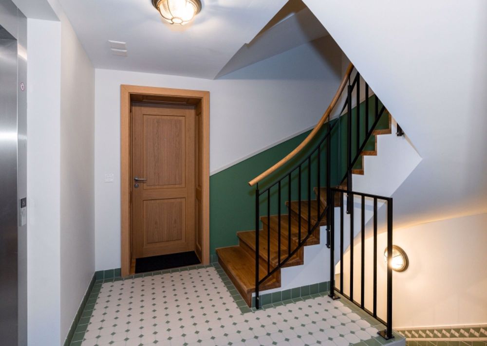 ERSTVERMIETUNG: Willkommen an der Pfistergasse 8 - Treppenhaus