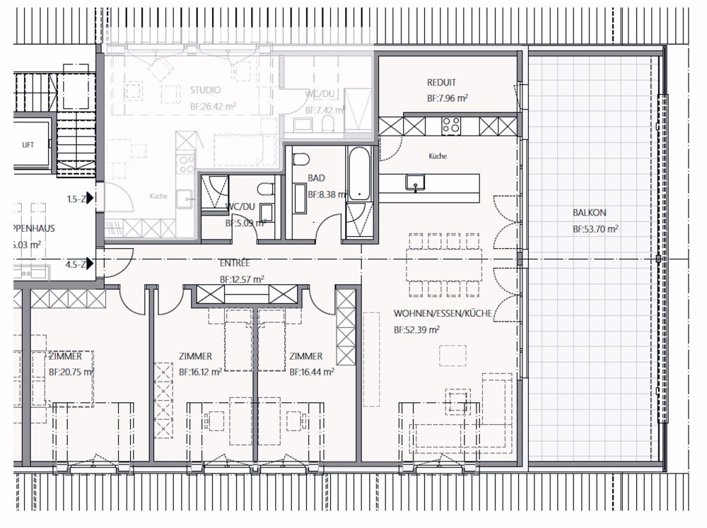 Exklusive 4.5-Zimmer-Wohnung im Mühlepark Brittnau - Bild 4