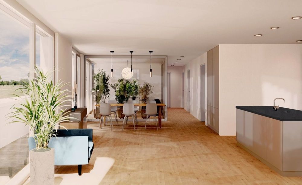 Erstvermietung: 3.5-Zimmer Wohnungen an begehrter Lage in Pratteln - Wohnzimmer
