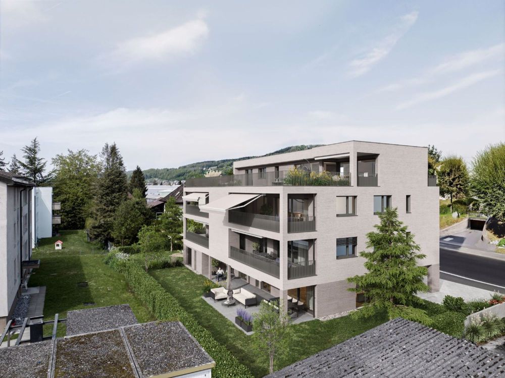 NEUBAU - 4.5-Zimmerwohnung im Attikageschoss mit 160m2 Terrasse - Bild 1
